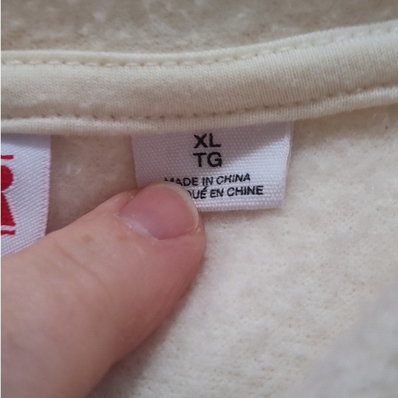 Womens Upside Down Stranger Things Cropped Hoodie Size XL - Picture 4 of 5